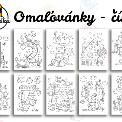 Maľovanky čísla