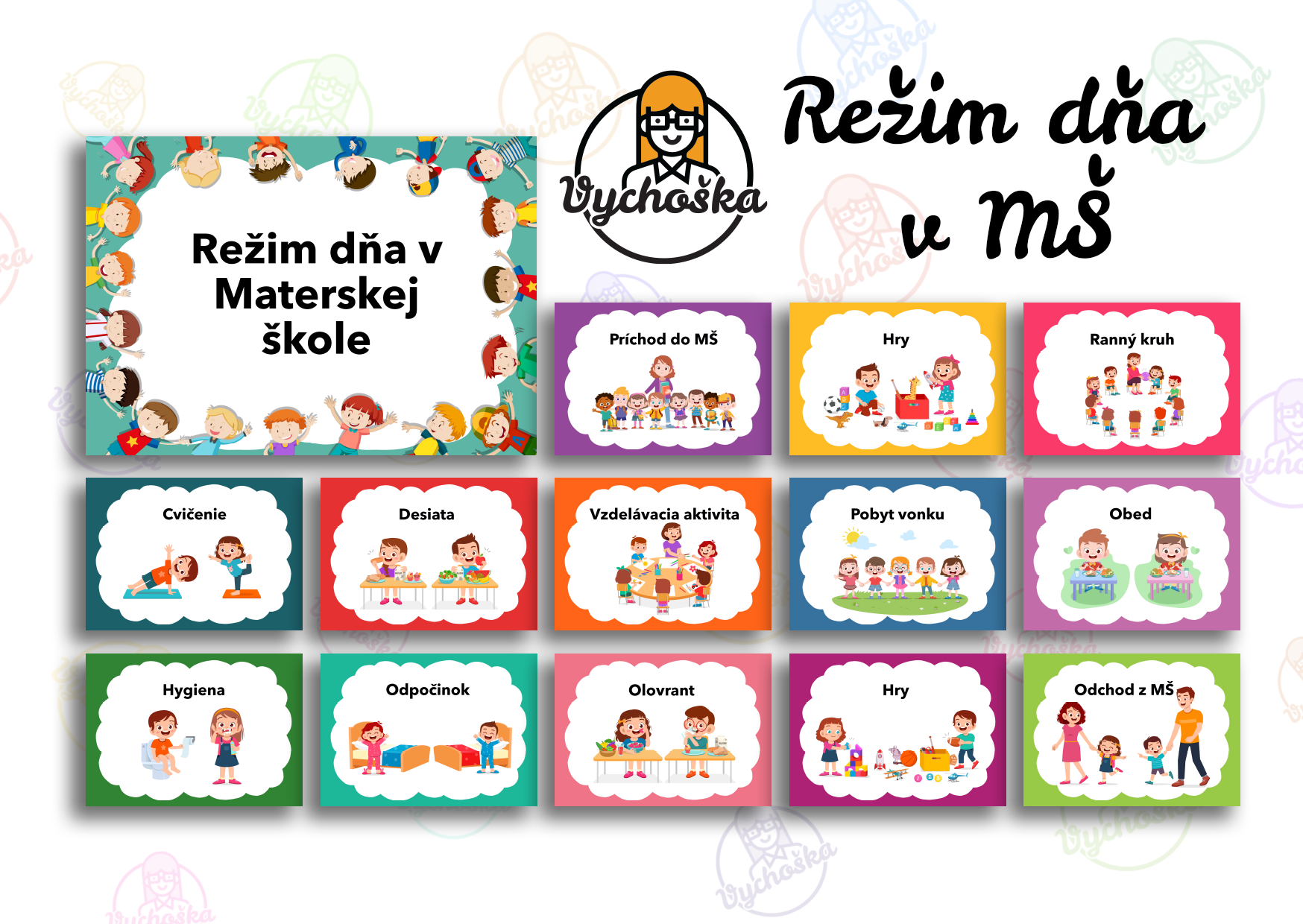 Režim dňa v MŠ