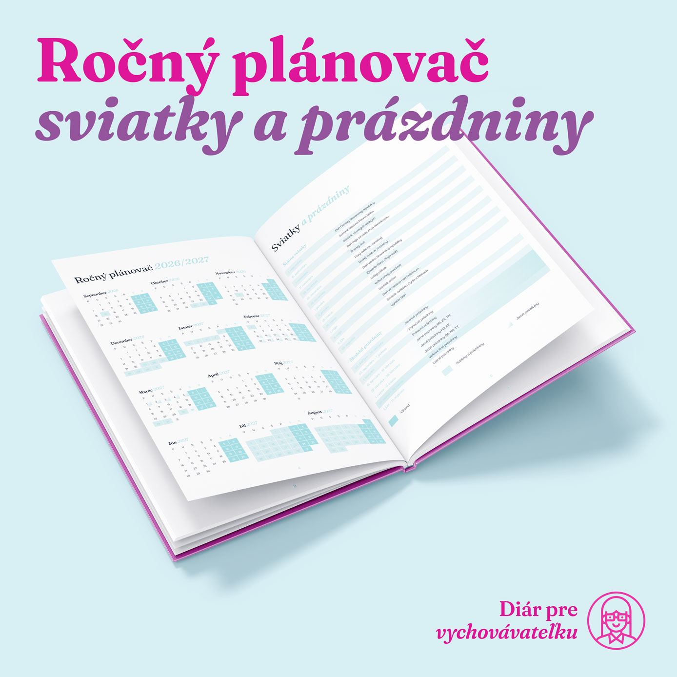 Diár pre vychovávateľku 2026/2027 – Obrázok 5